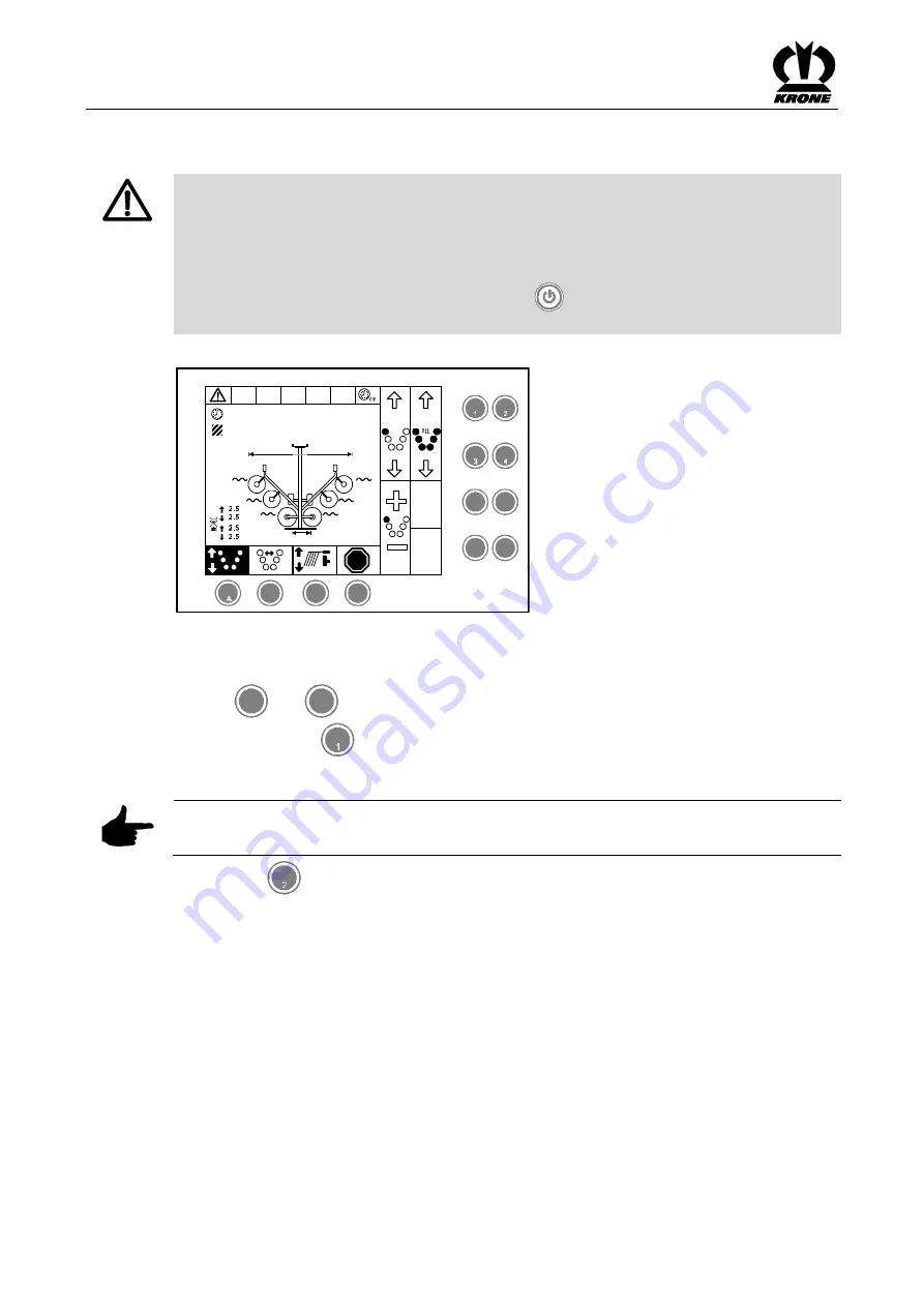 Krone Swadro 2000 Original Operating Instructions Download Page 52