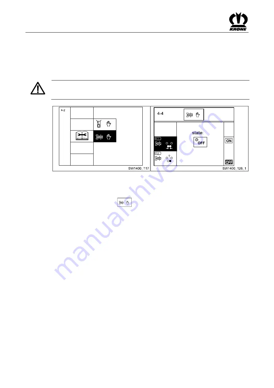 Krone Swadro 2000 Original Operating Instructions Download Page 86