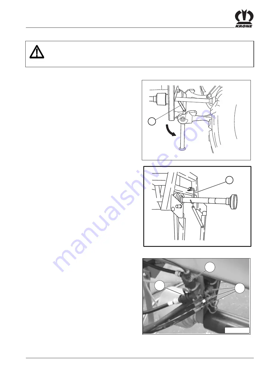 Krone Swadro 700 Operating Instructions Manual Download Page 37