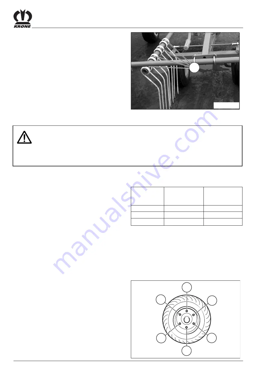 Krone Swadro 700 Operating Instructions Manual Download Page 44