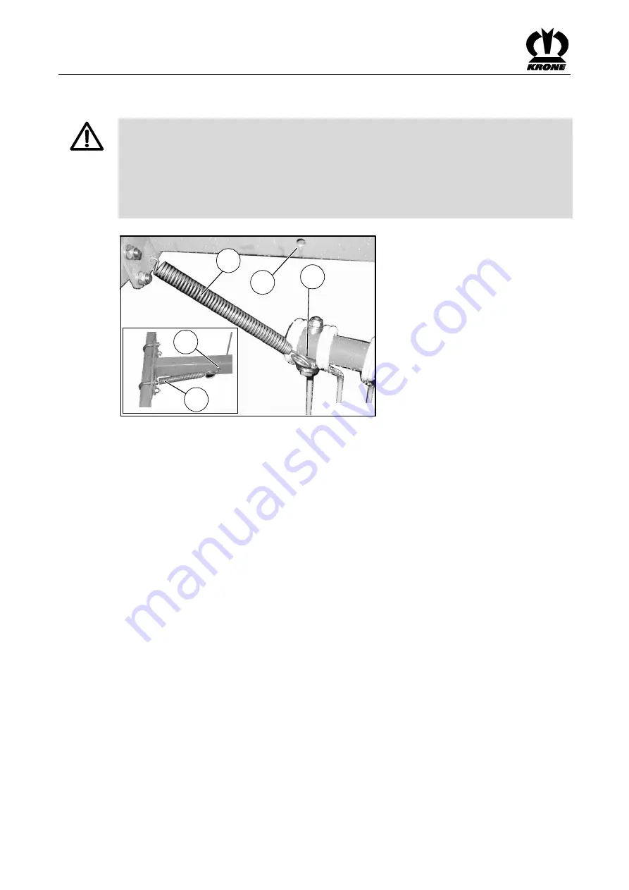 Krone Swadro 807 Original Operating Instructions Download Page 46