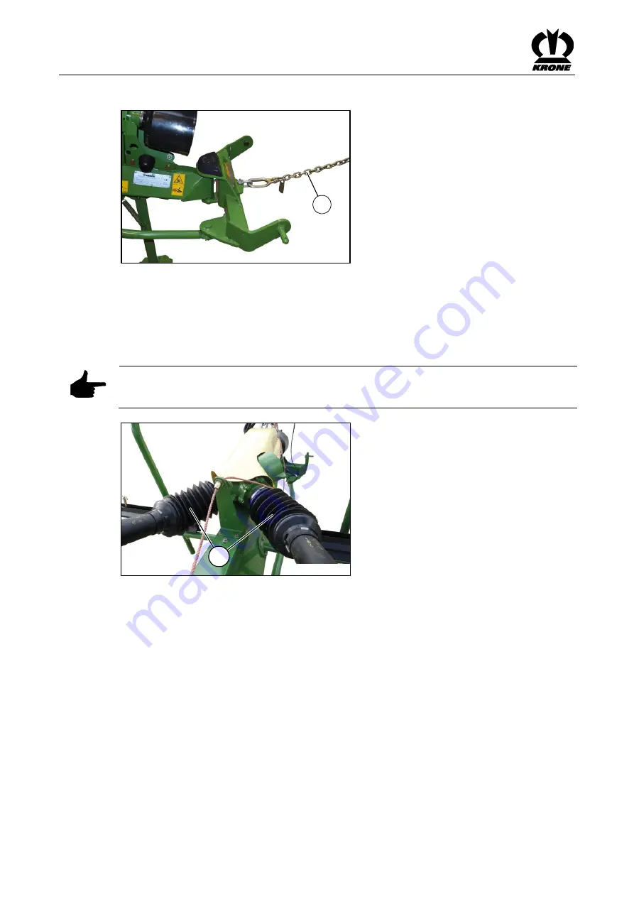 Krone Swadro TC 1000 Operating Instructions Manual Download Page 32