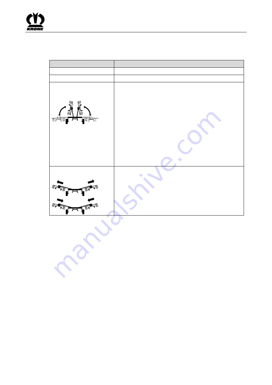 Krone Swadro TC 1000 Operating Instructions Manual Download Page 39