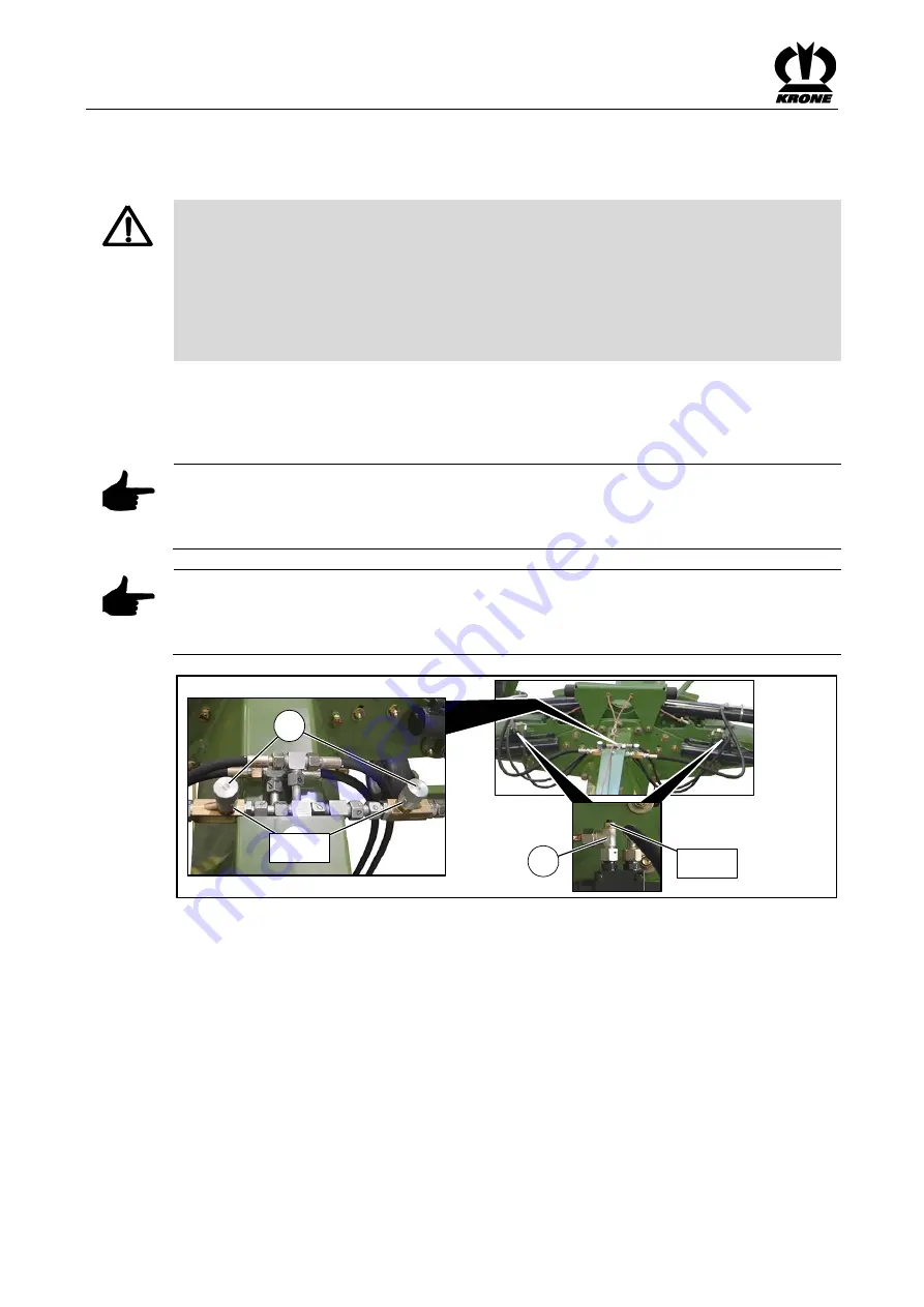 Krone Swadro TC 1000 Operating Instructions Manual Download Page 80