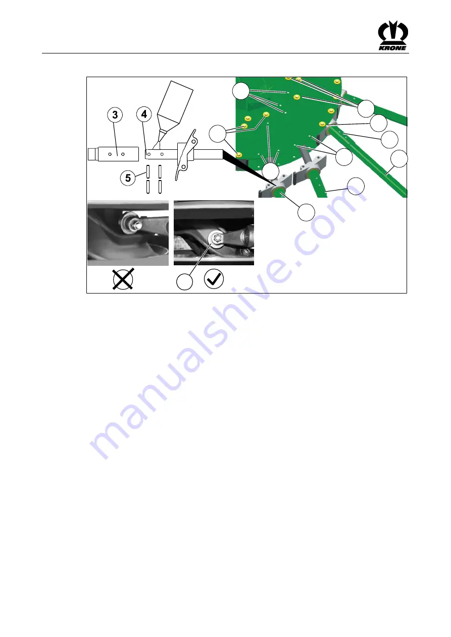 Krone Swadro TC 1000 Operating Instructions Manual Download Page 90