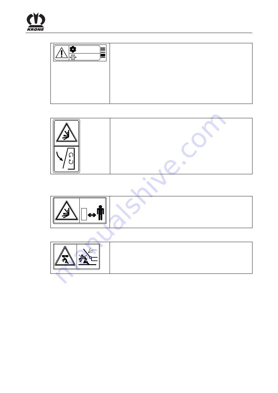 Krone Swadro TC 680 Original Operating Instructions Download Page 27