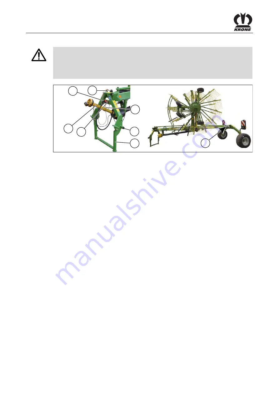 Krone Swadro TC 680 Original Operating Instructions Download Page 90