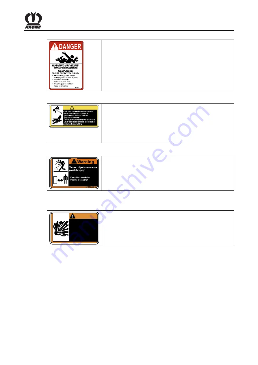 Krone Swadro TC 880 Operating Instructions Manual Download Page 29