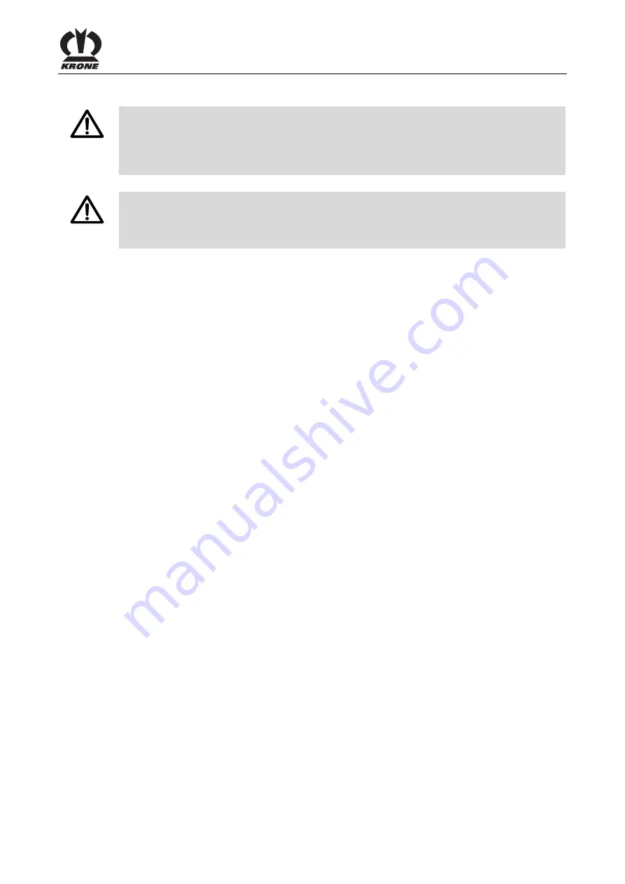 Krone Swadro TC 880 Operating Instructions Manual Download Page 115