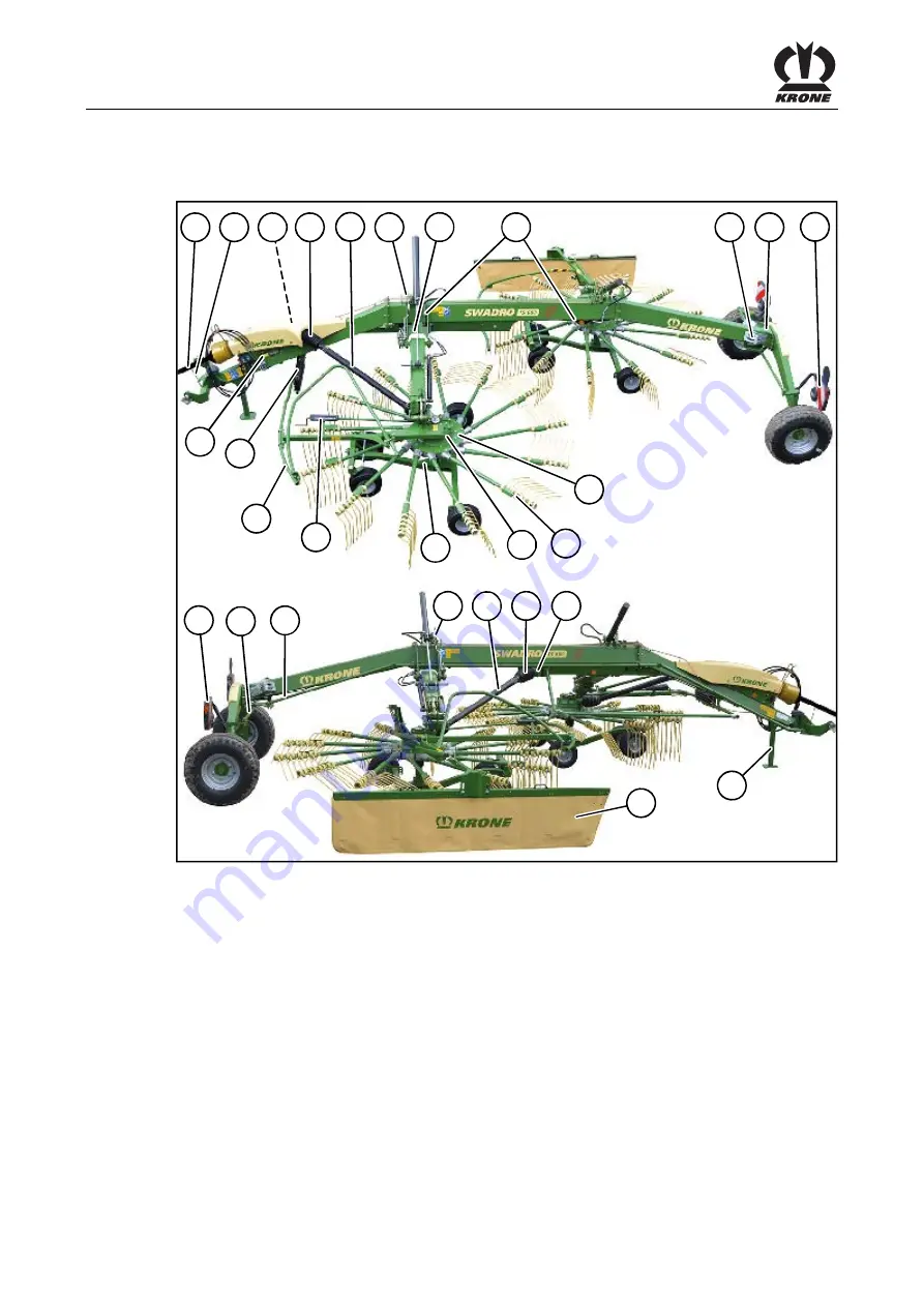 Krone Swadro TS 620 Скачать руководство пользователя страница 34