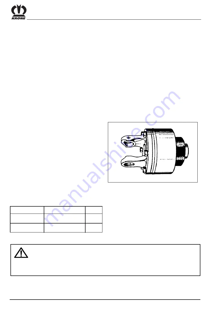 Krone TITAN 6/36 D Operating Instructions Manual Download Page 20