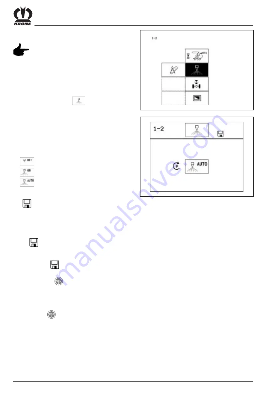 Krone Titan 6/50 GL Operating Instructions Manual Download Page 58