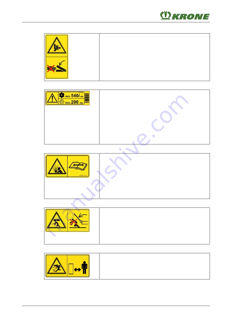 Krone Vendro 680 Operating Instructions Manual Download Page 28