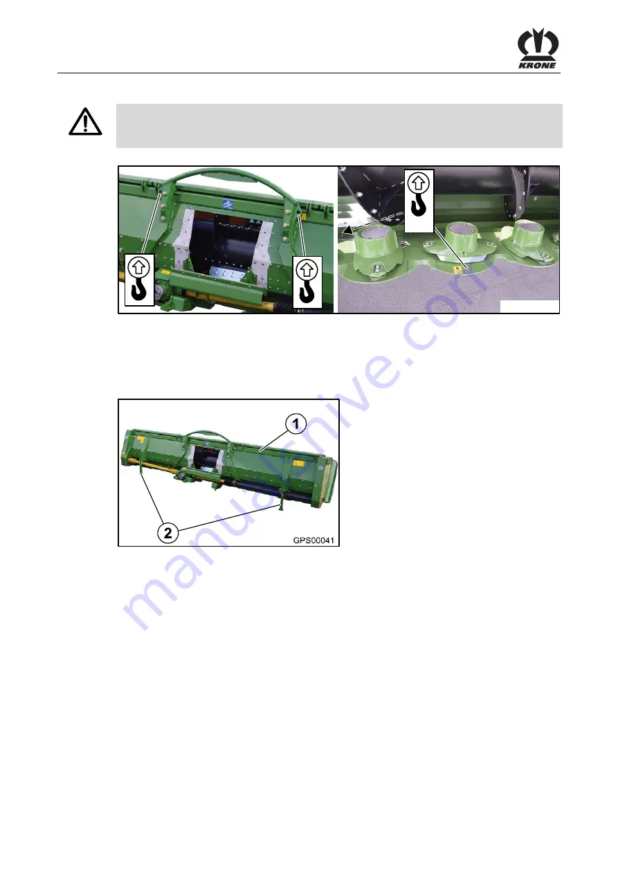 Krone X-Disc 620 Original Operating Instructions Download Page 32