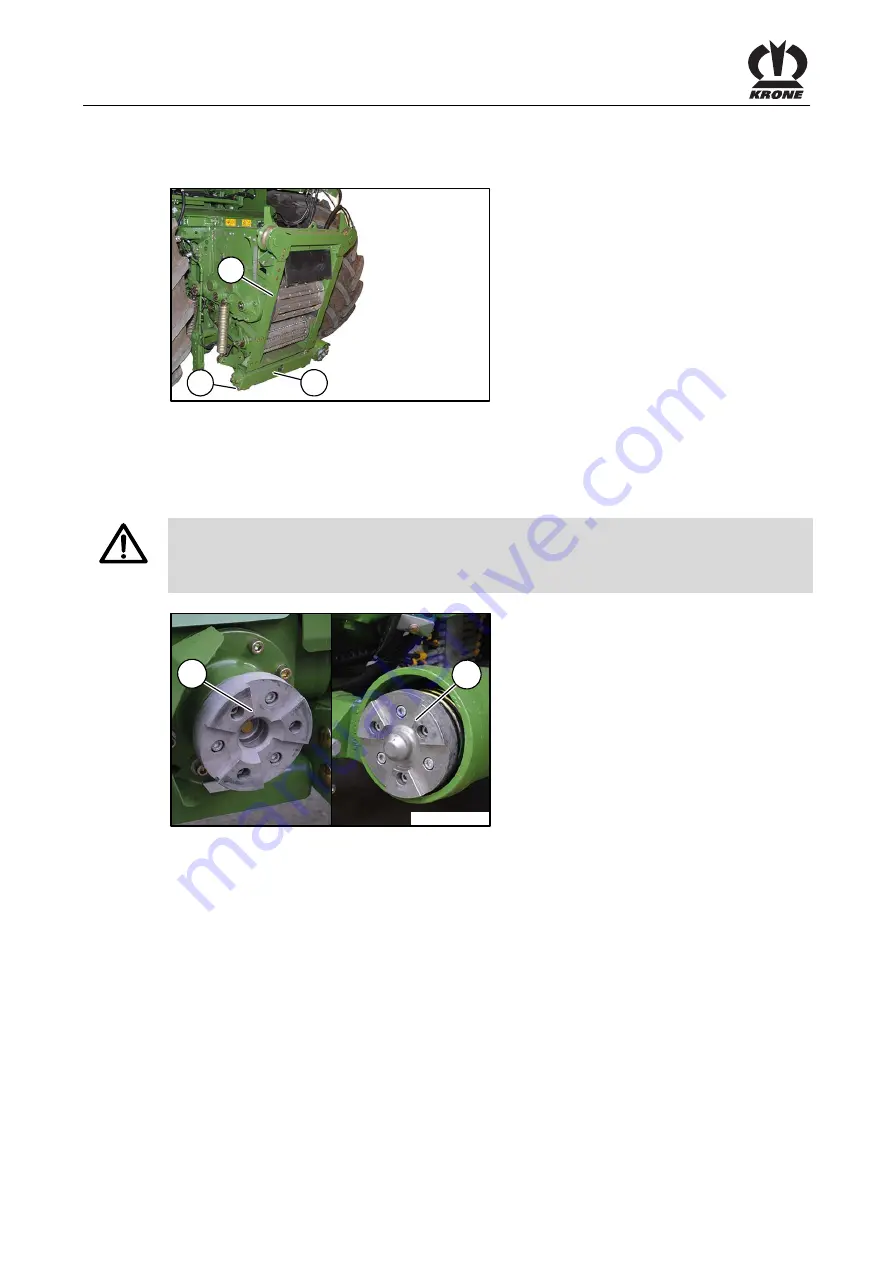 Krone X-Disc 620 Original Operating Instructions Download Page 40