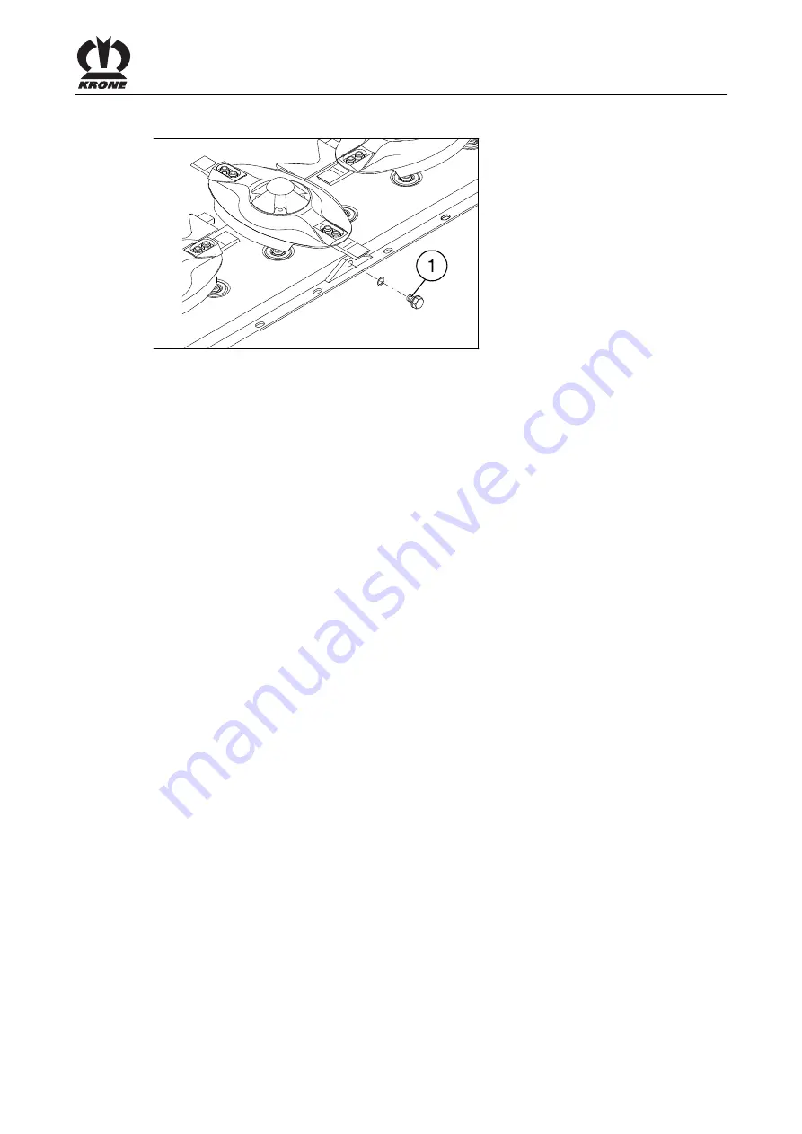 Krone X-Disc 620 Original Operating Instructions Download Page 61