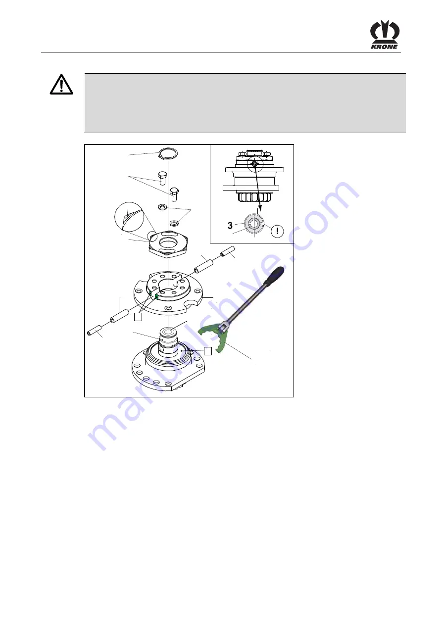 Krone X-Disc 620 Original Operating Instructions Download Page 74