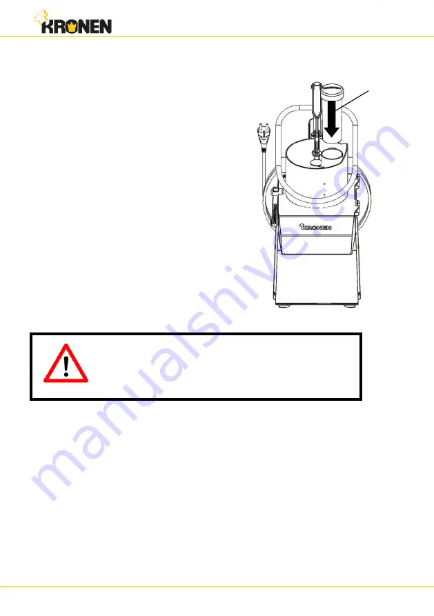 Kronen KG-251 Translation Of The Original Instruction Manual Download Page 24