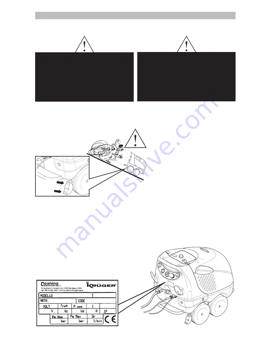 Kruger KH20015CSP Use And Maintenance Manual Download Page 44