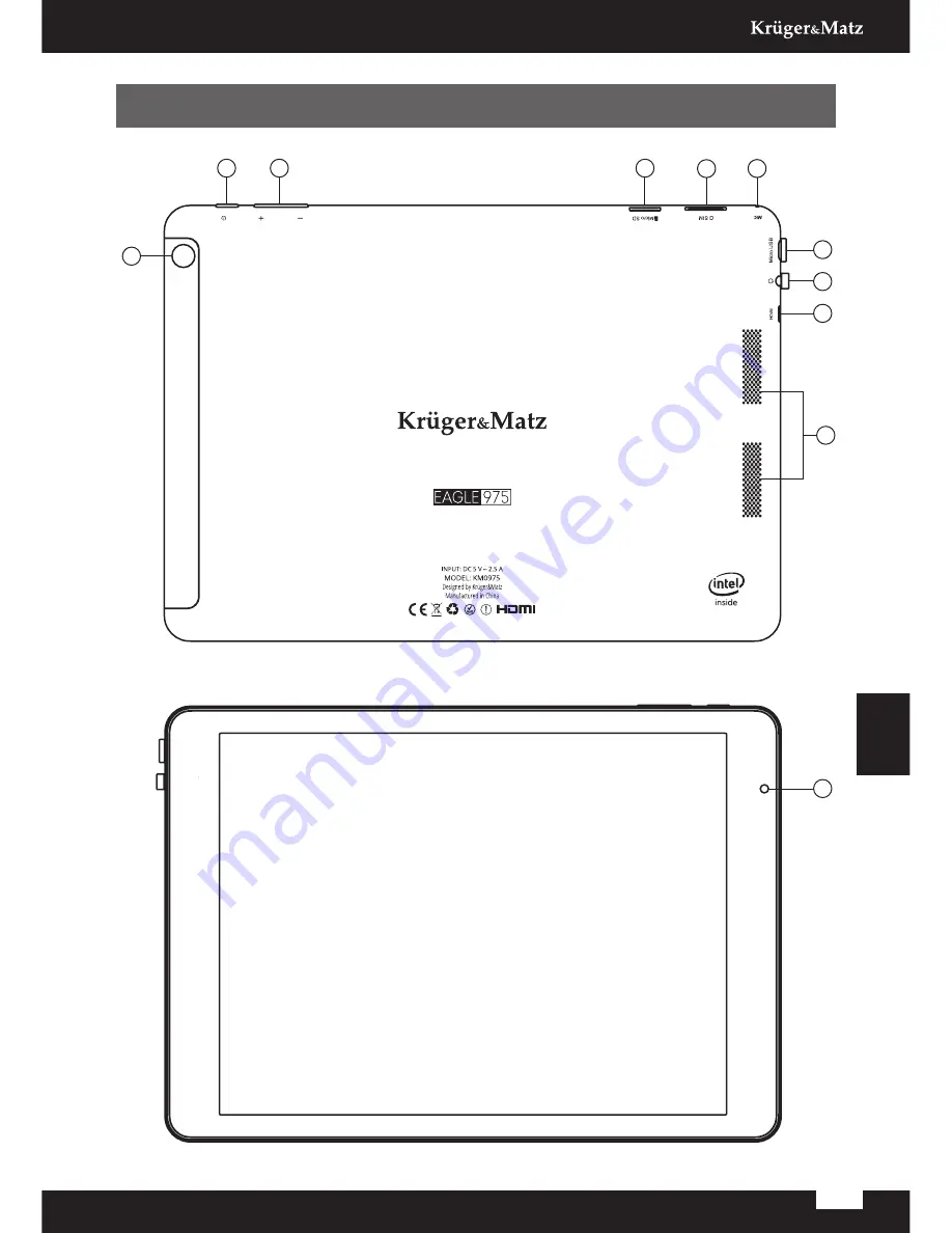 Kruger&Matz EAGLE KM0975 Owner'S Manual Download Page 5