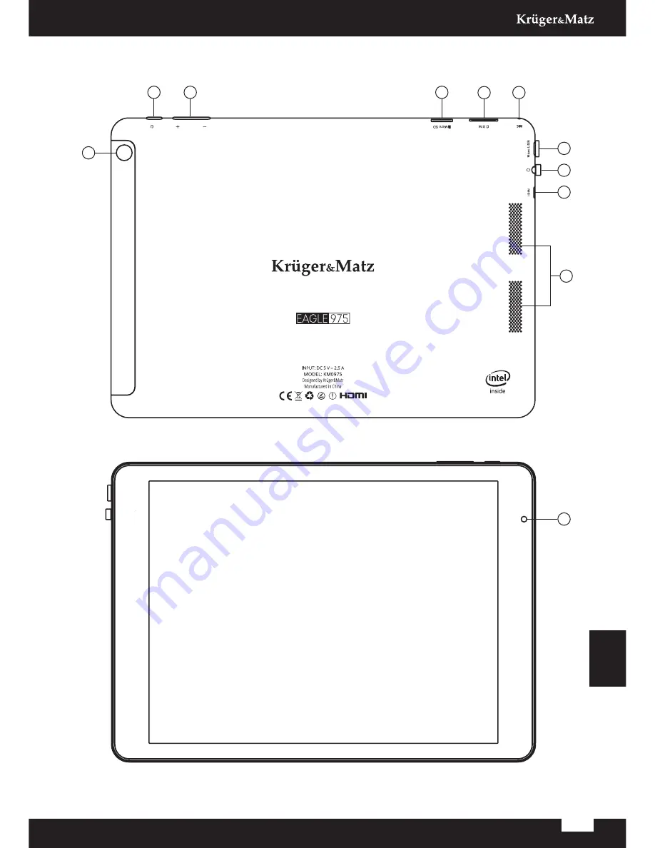 Kruger&Matz EAGLE KM0975 Owner'S Manual Download Page 31