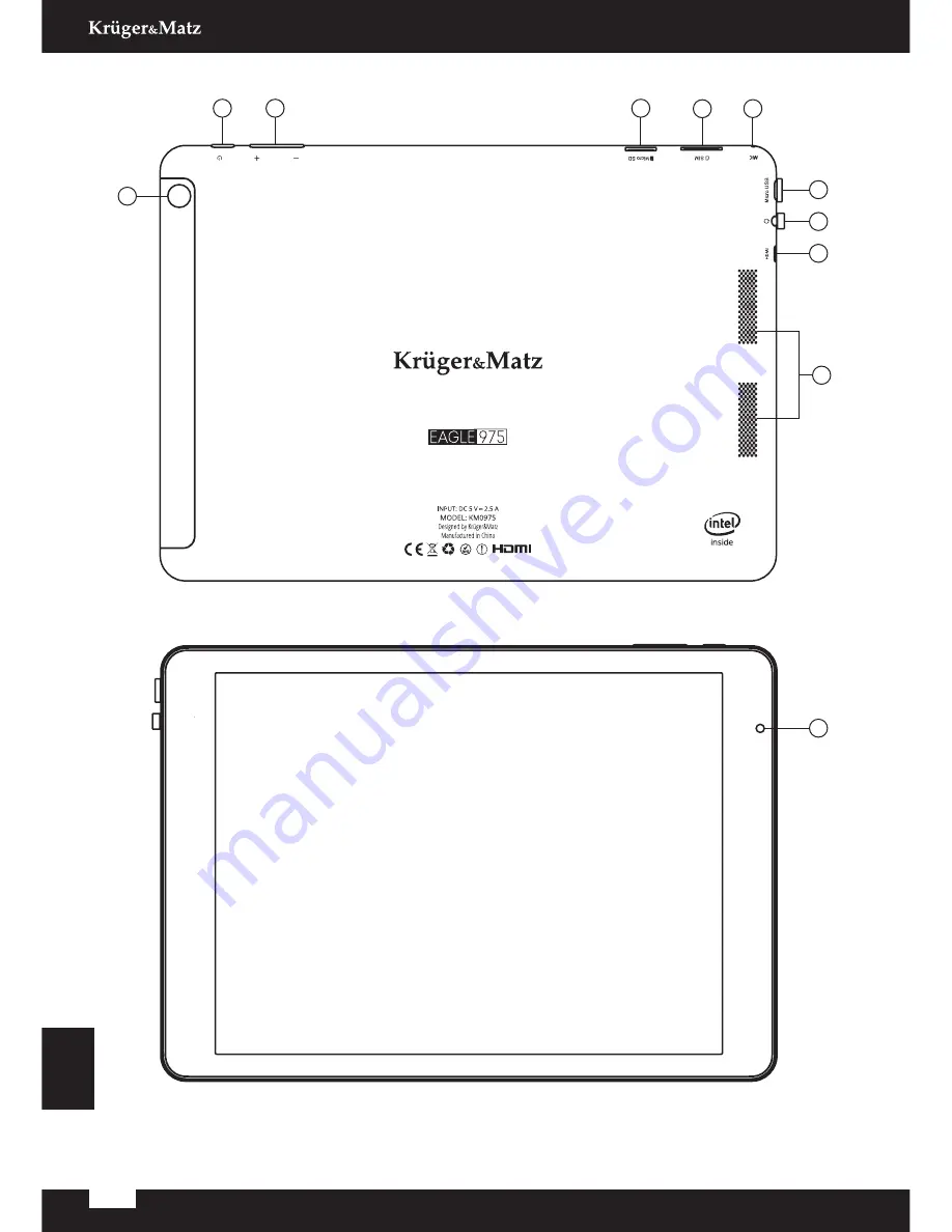 Kruger&Matz EAGLE KM0975 Owner'S Manual Download Page 44