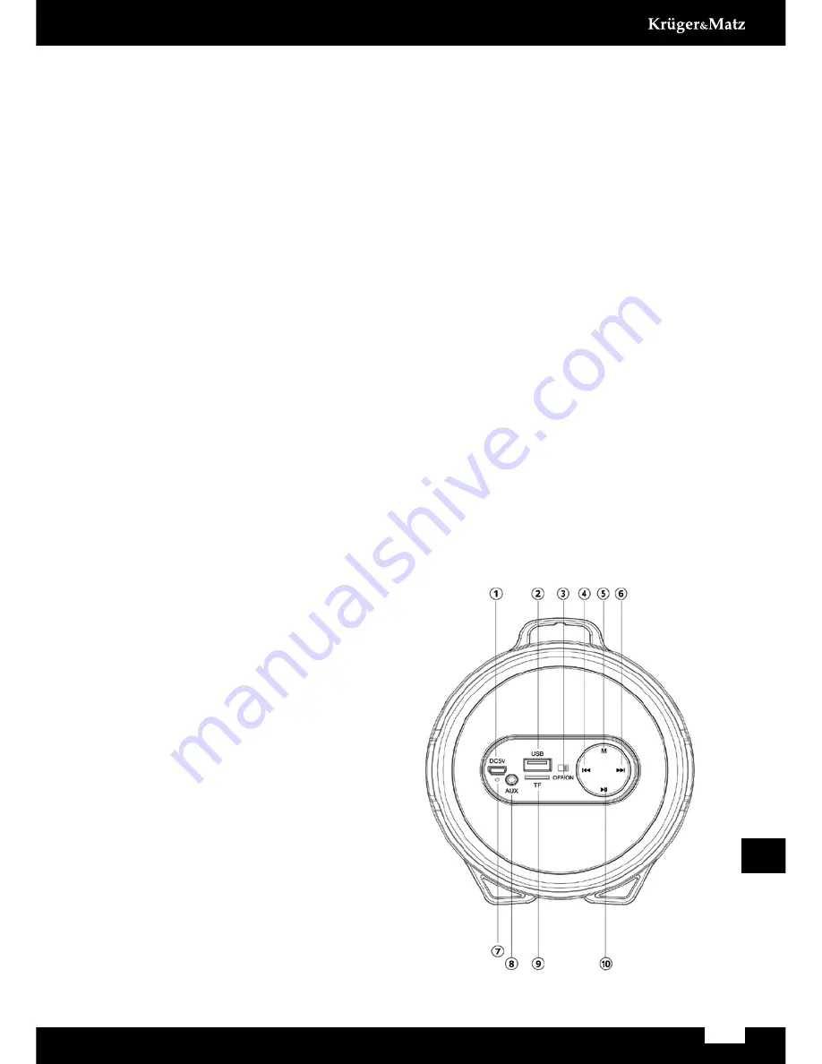 Kruger&Matz KM0529 Owner'S Manual Download Page 23