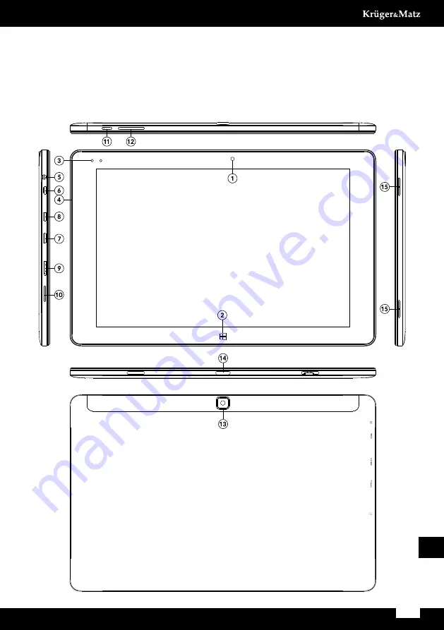 Kruger&Matz KM1086 Owner'S Manual Download Page 31