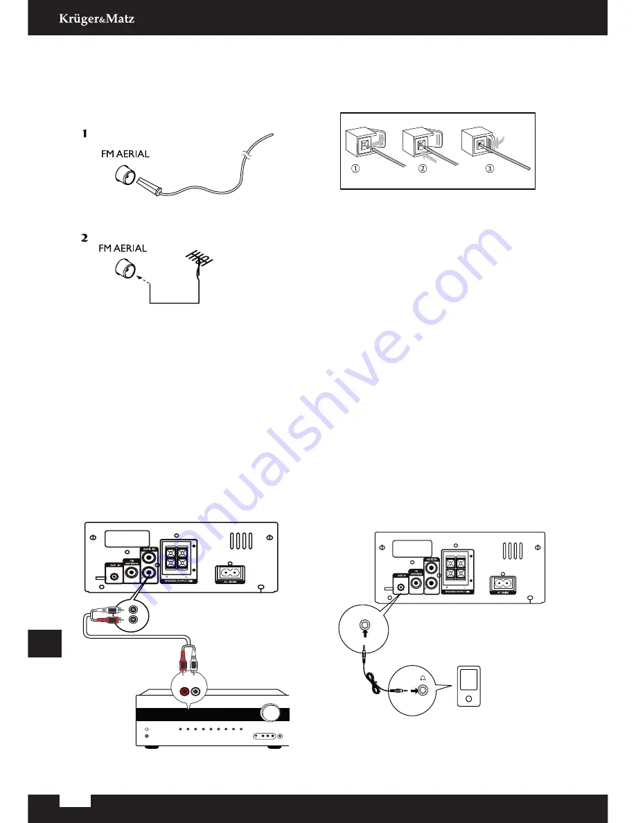 Kruger&Matz KM1663 Owner'S Manual Download Page 48