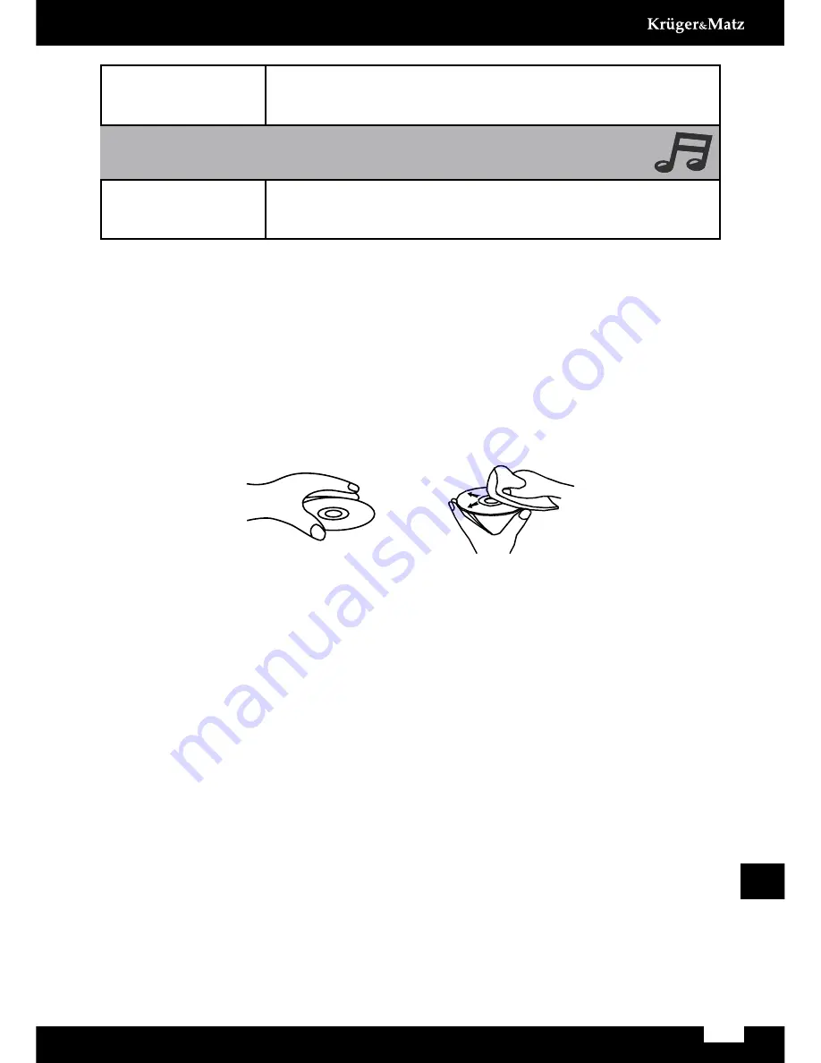 Kruger&Matz KM1908 Owner'S Manual Download Page 125