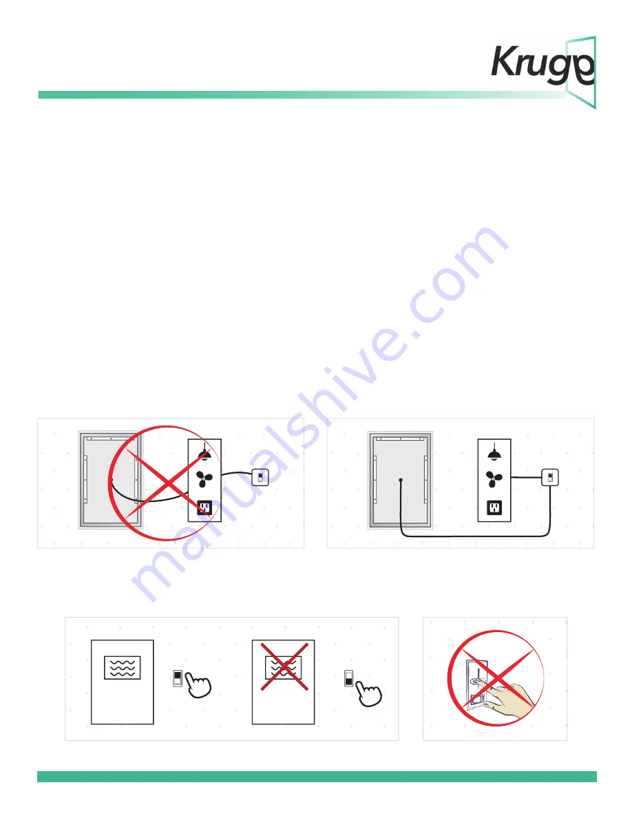 Krugg ICON ADA Installation & User Manual Download Page 5