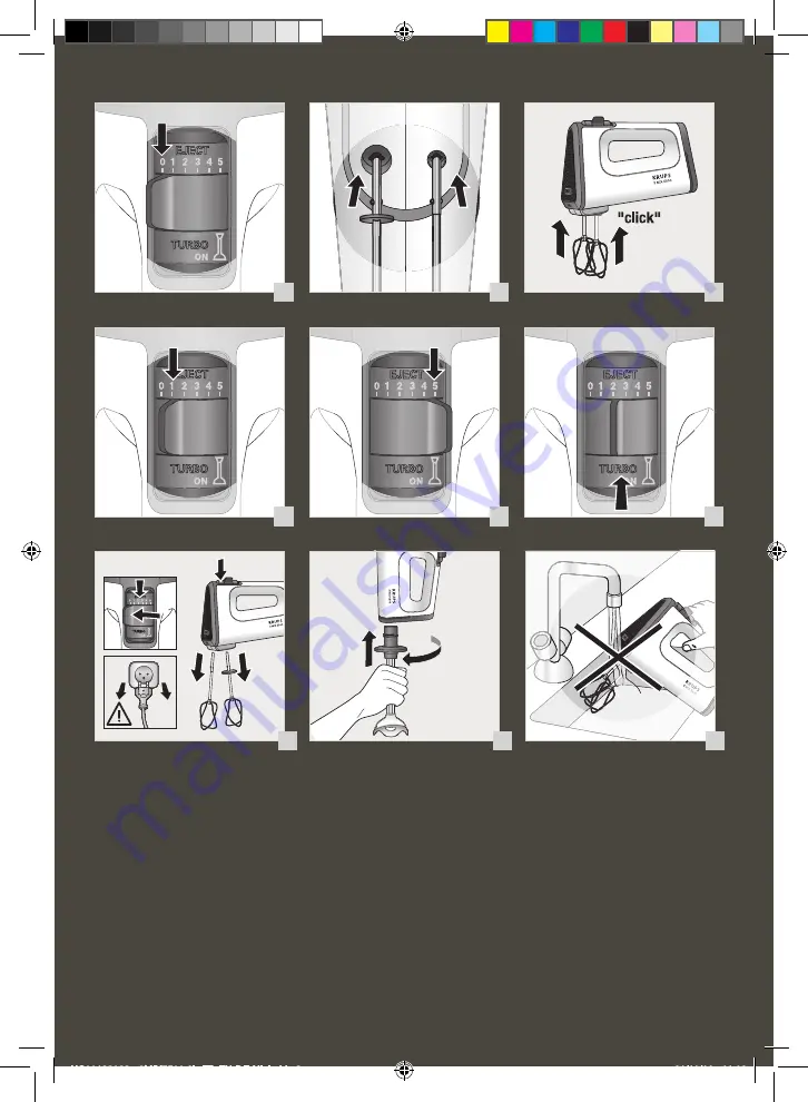 Krups 3 MIX 5500 PLUS GN504131 Скачать руководство пользователя страница 3