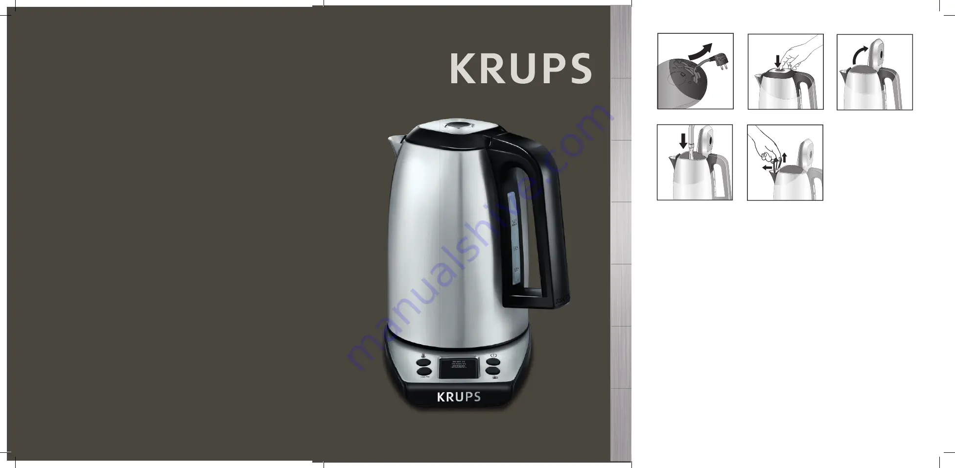 Krups BW3140 SAVOY Скачать руководство пользователя страница 1