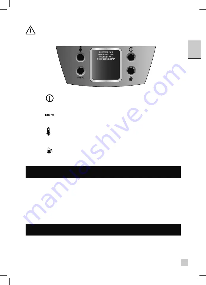 Krups BW3140 SAVOY Manual Download Page 2