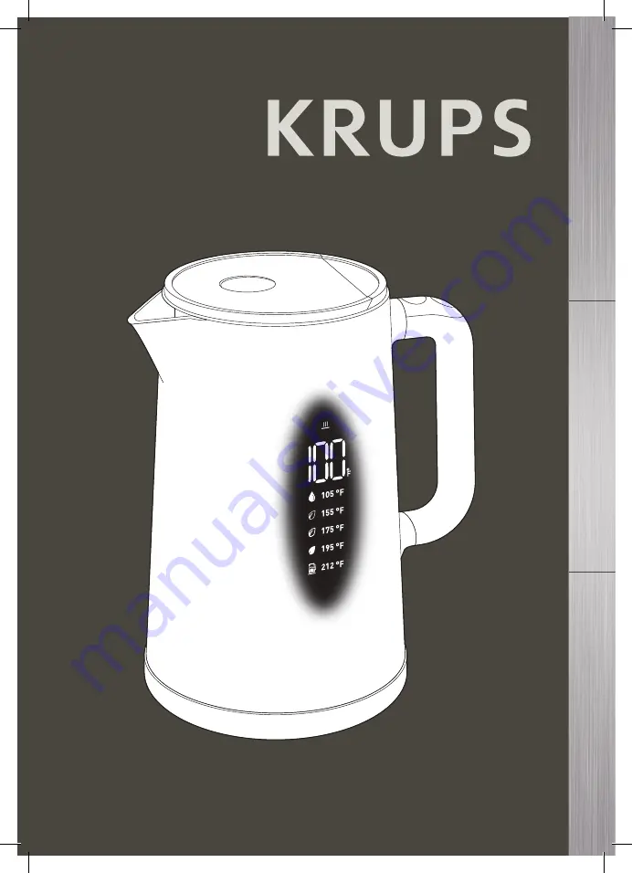 Krups BW801810 Скачать руководство пользователя страница 1