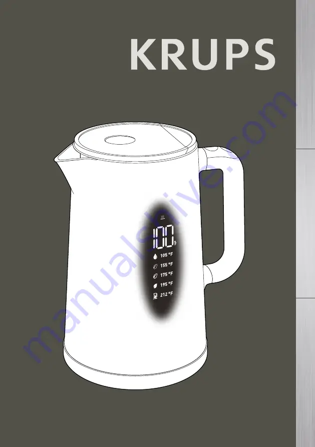 Krups BW802852 Manual Download Page 1