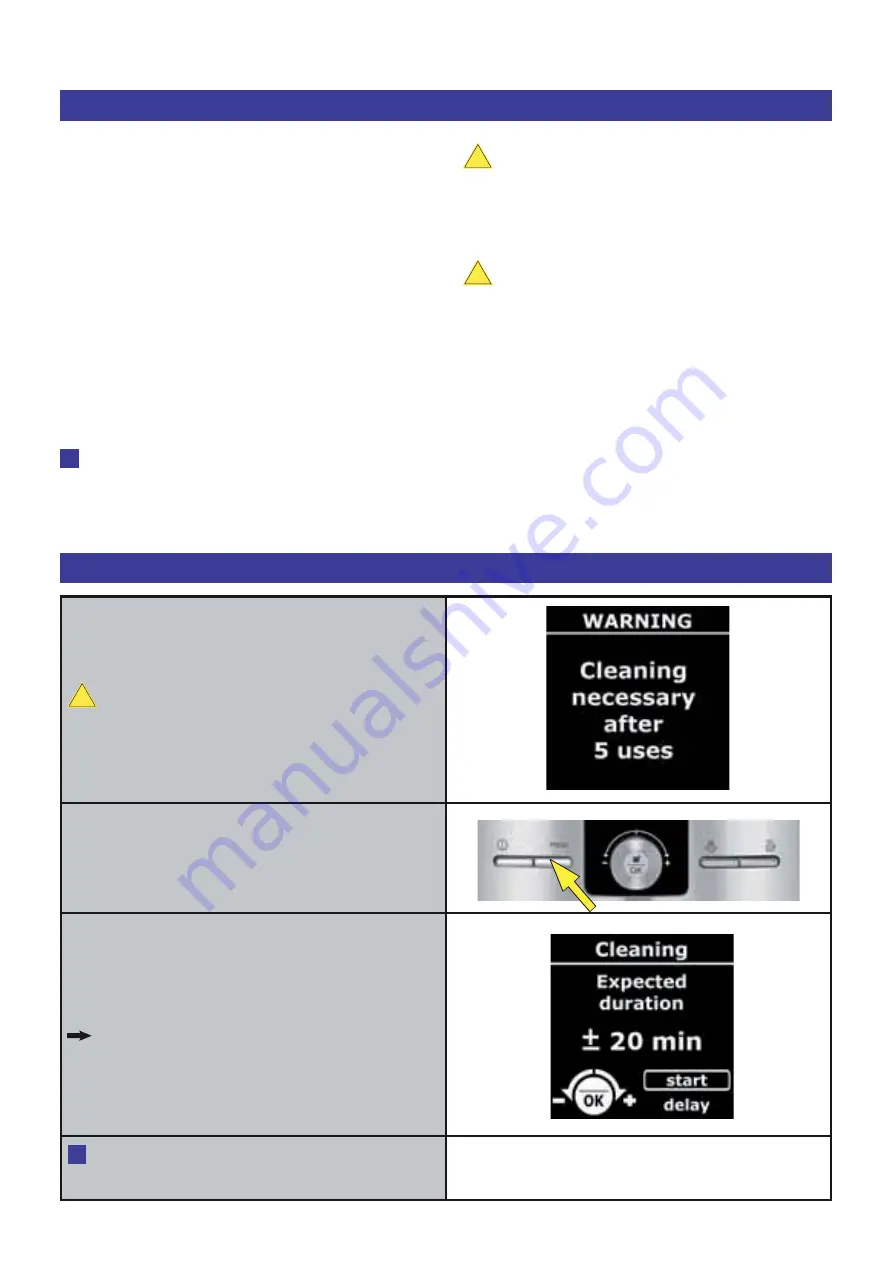 Krups Espresseria Automatic EA82 Series Use And Maintenance Download Page 66