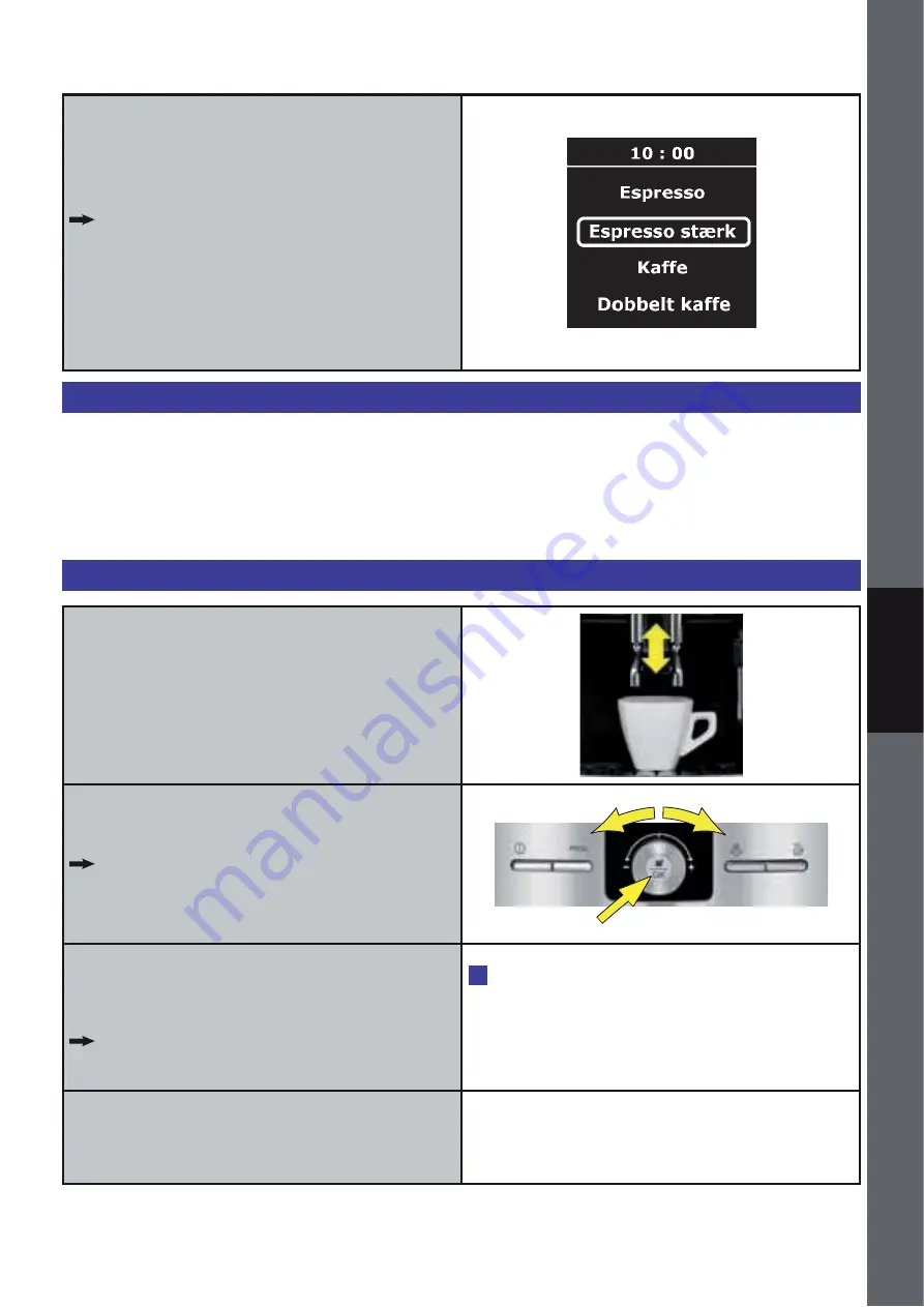 Krups Espresseria Automatic EA82 Series Use And Maintenance Download Page 167