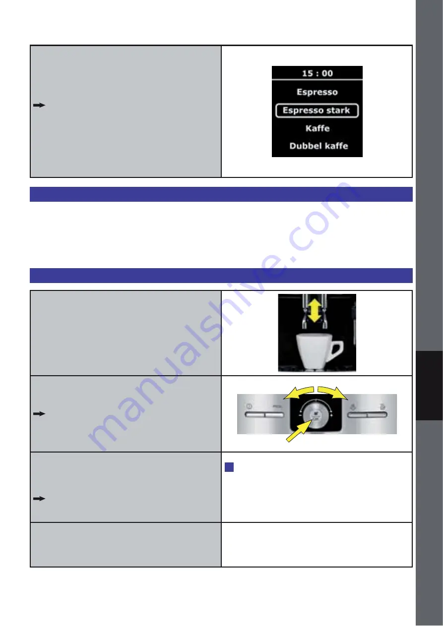 Krups Espresseria Automatic EA82 Series Use And Maintenance Download Page 203