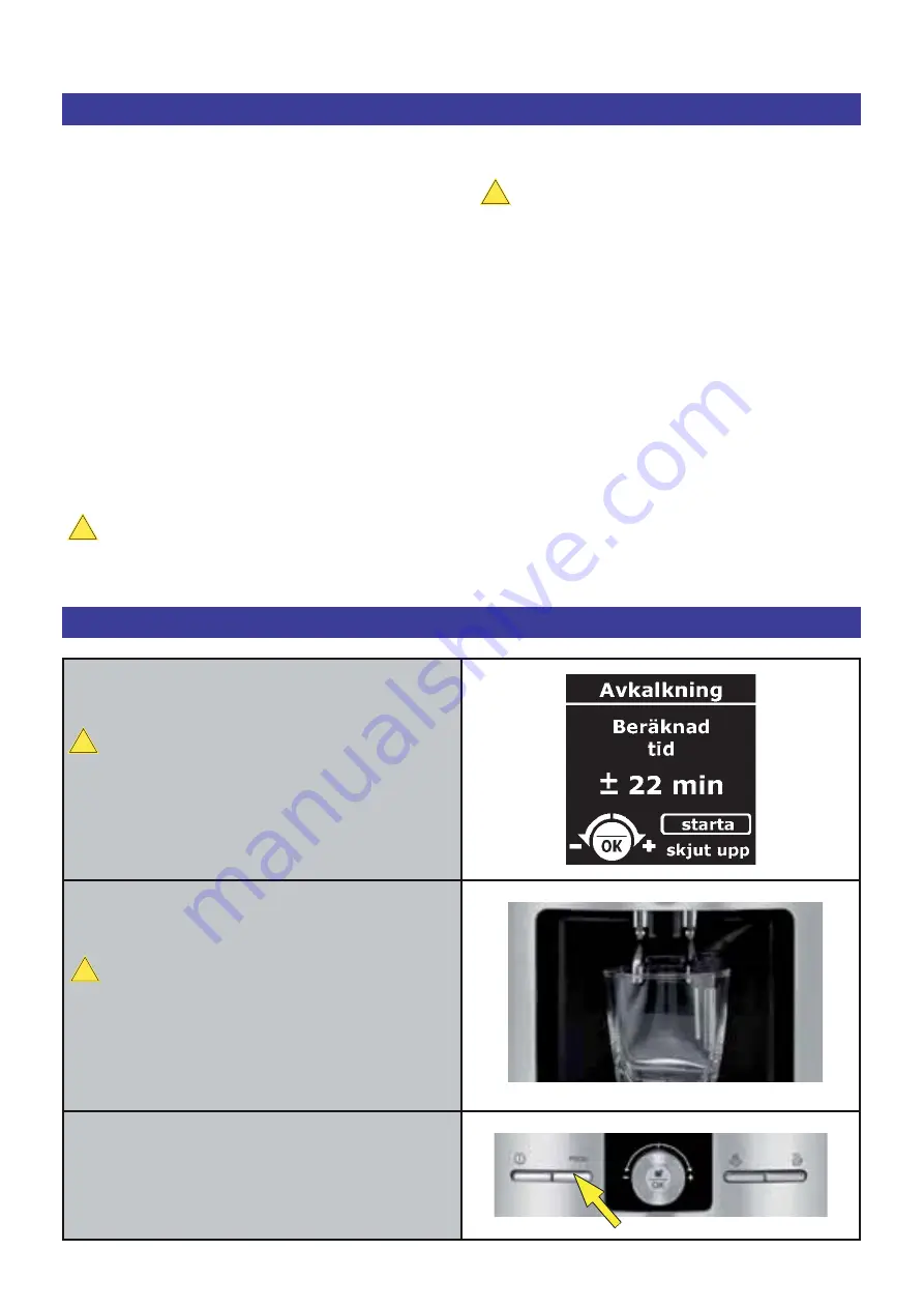 Krups Espresseria Automatic EA82 Series Use And Maintenance Download Page 212