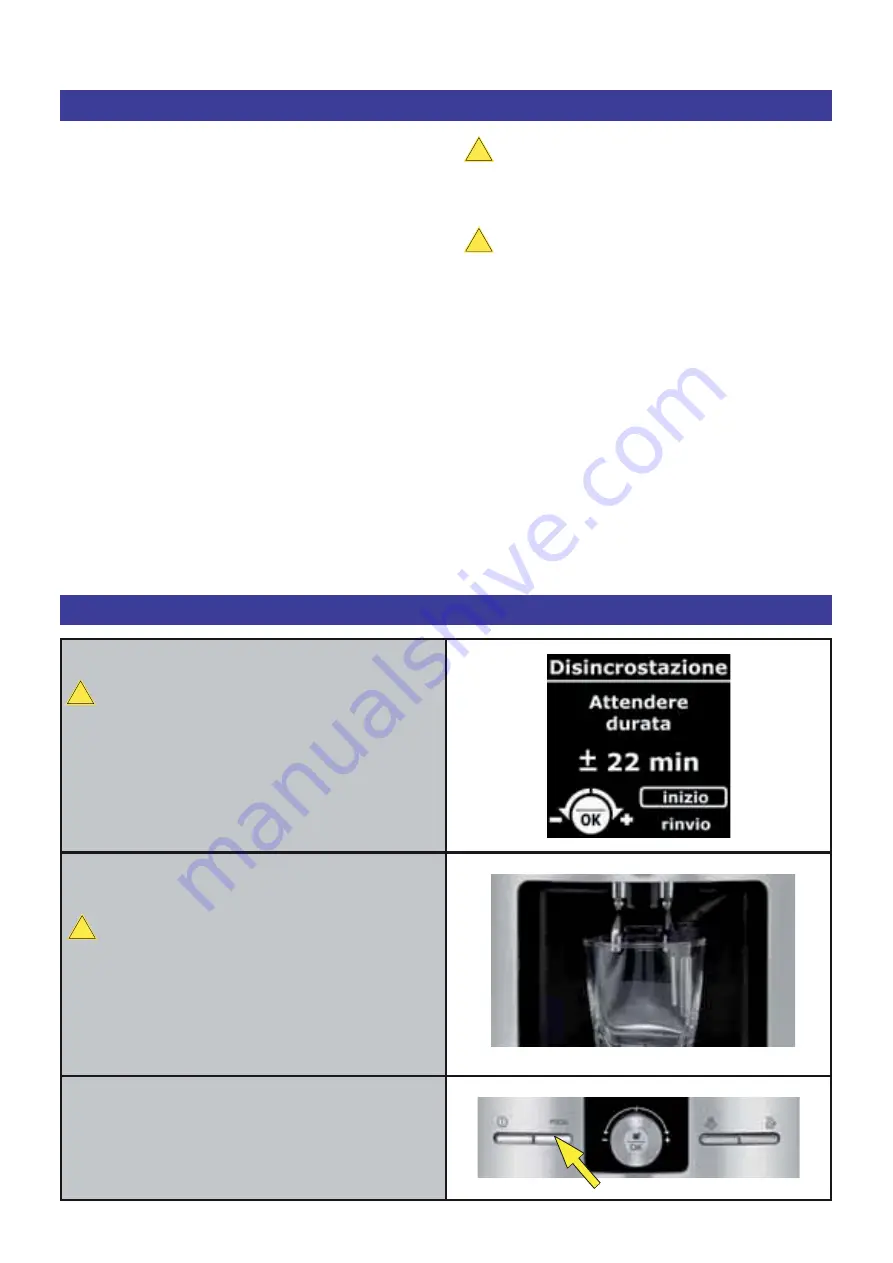 Krups Espresseria Automatic EA82 Series Use And Maintenance Download Page 320