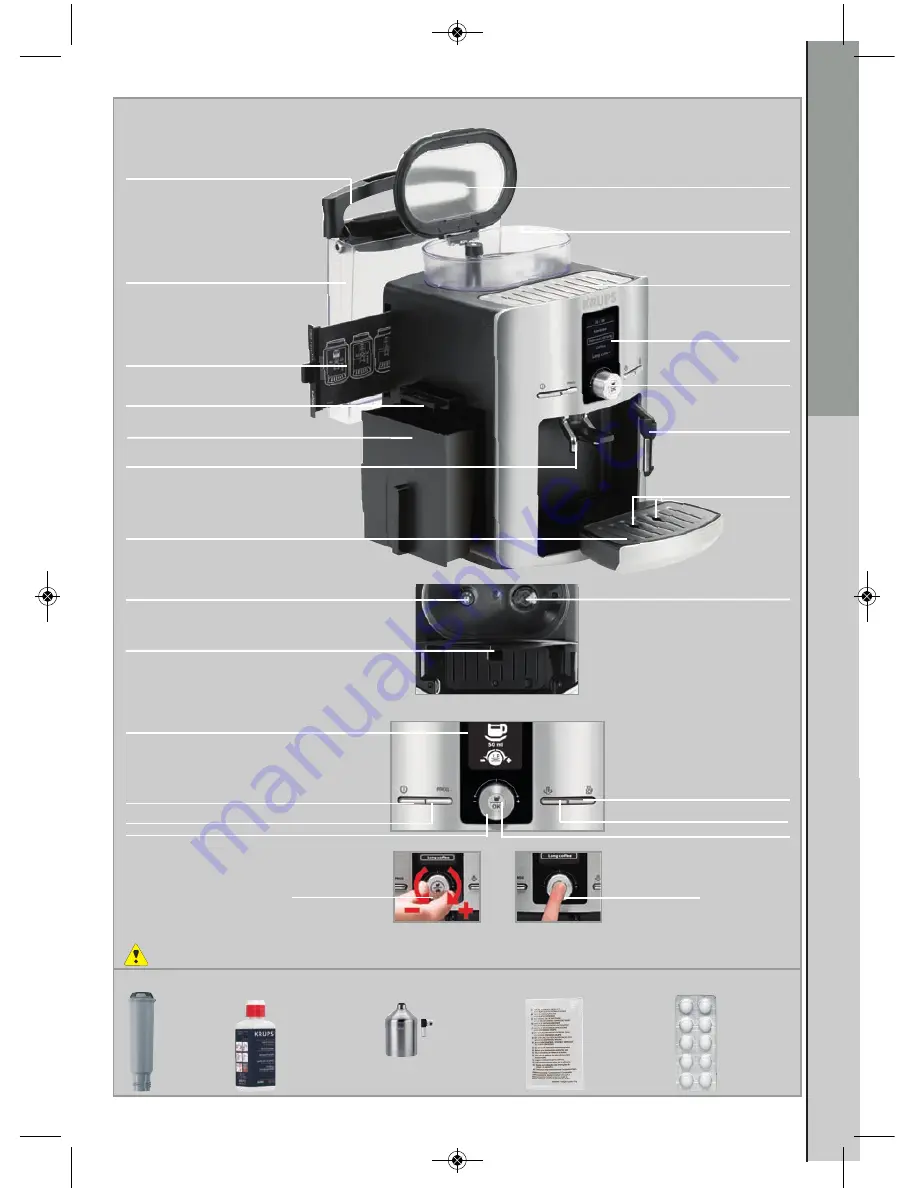 Krups ESPRESSERIA AUTOMATIC PREMIUM Скачать руководство пользователя страница 5