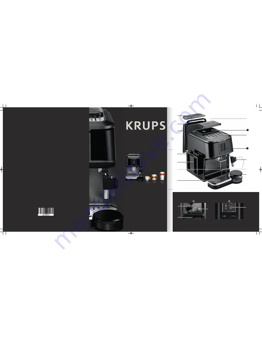 Krups ESPRESSO AUTOMATIC SERIE EA84xx Manual Download Page 1