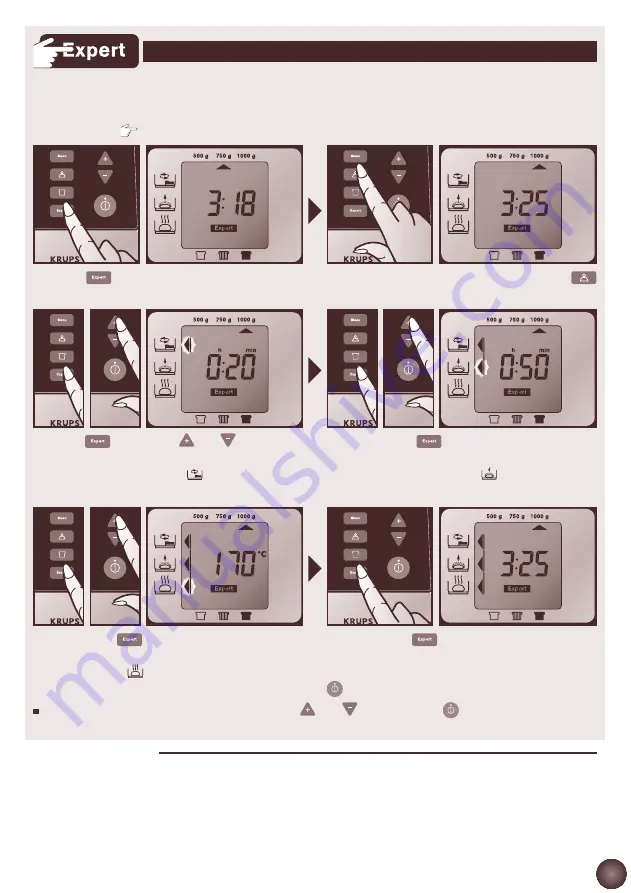 Krups EXPERT KX7000 Series Manual Download Page 49