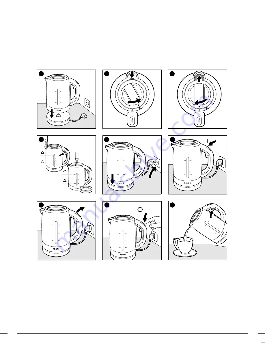 Krups FLF1 Скачать руководство пользователя страница 2