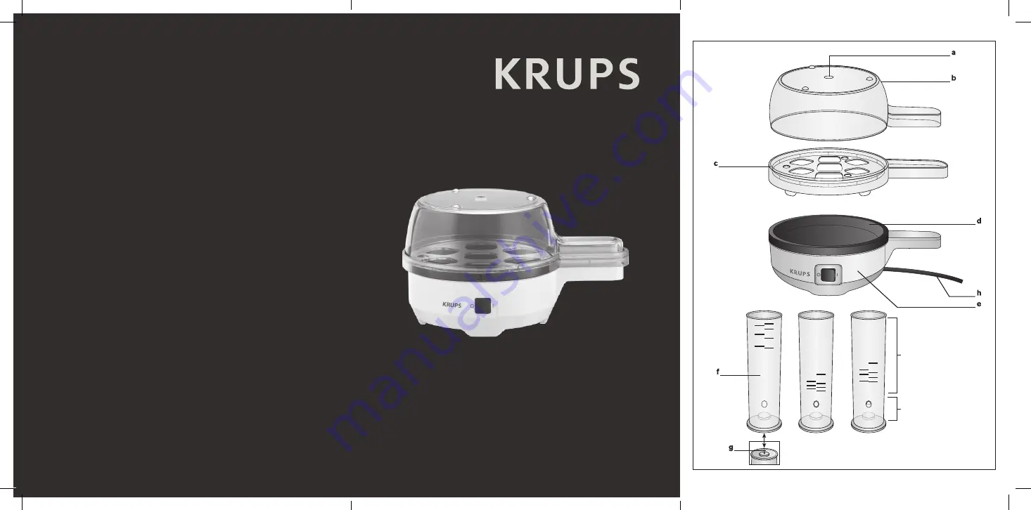 Krups OVOMAT SPECIAL F233 Series Скачать руководство пользователя страница 1