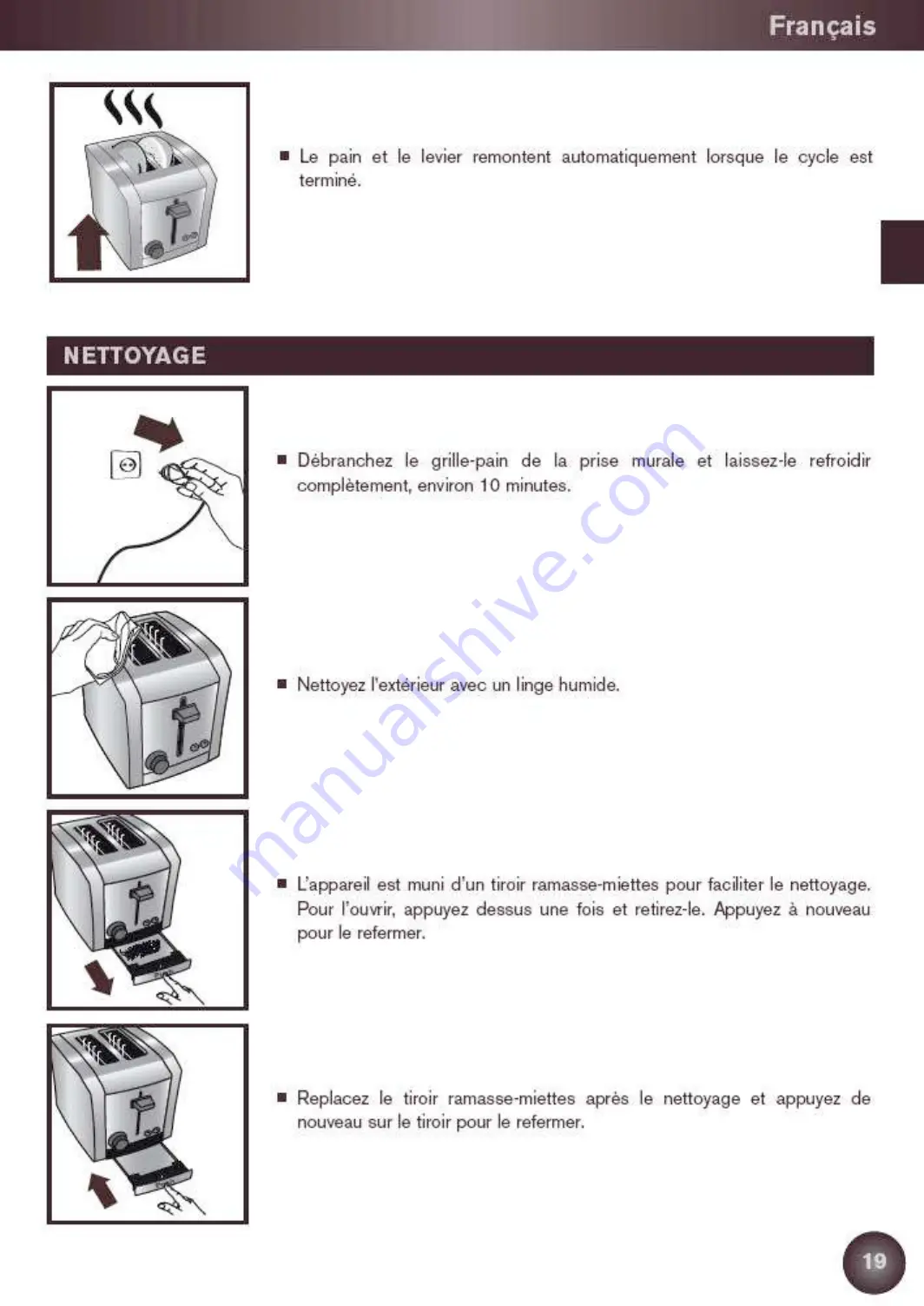 Krups TT9300 Manual Download Page 19