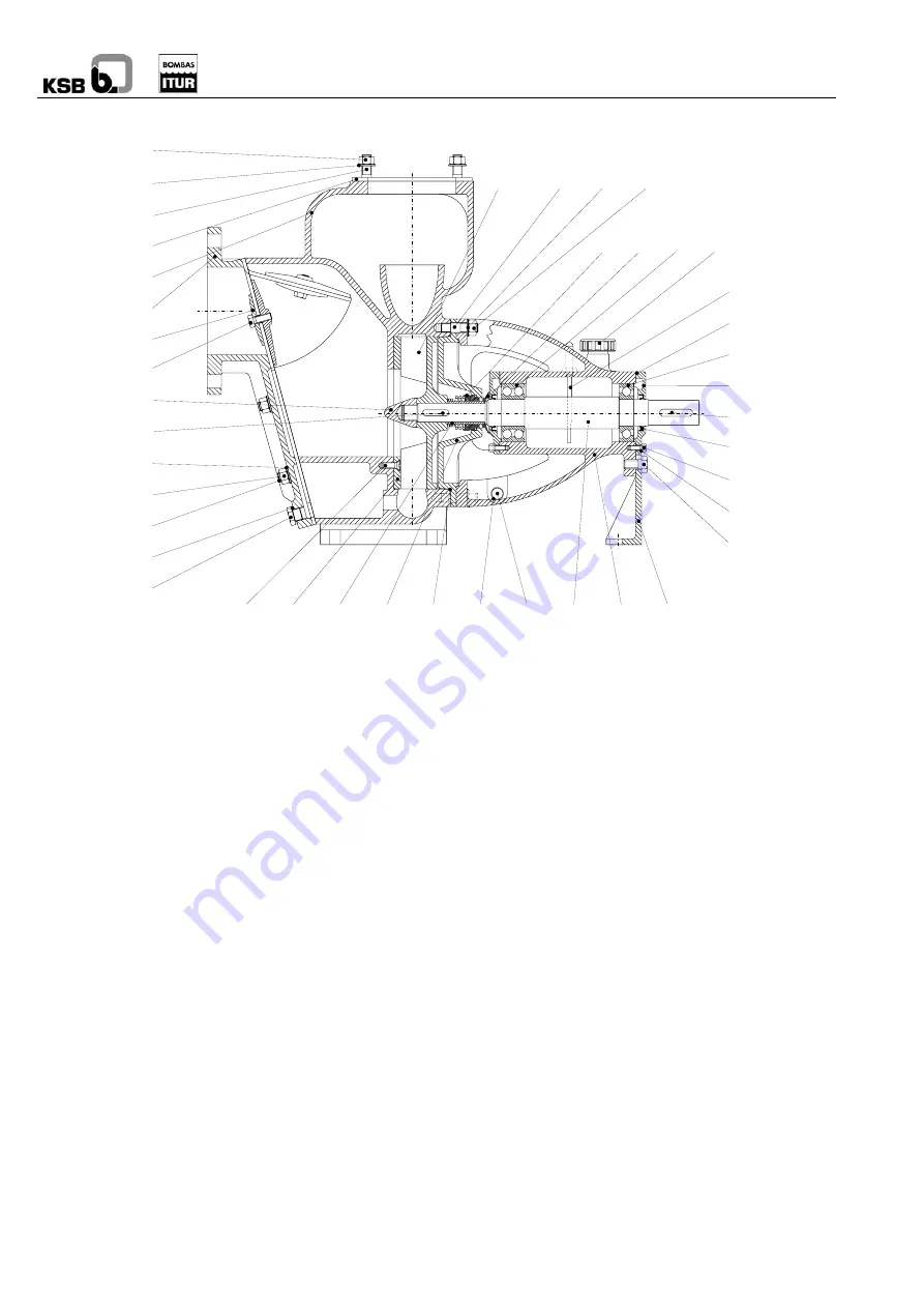 KSB ITUR AU Series Instruction Manual Download Page 22