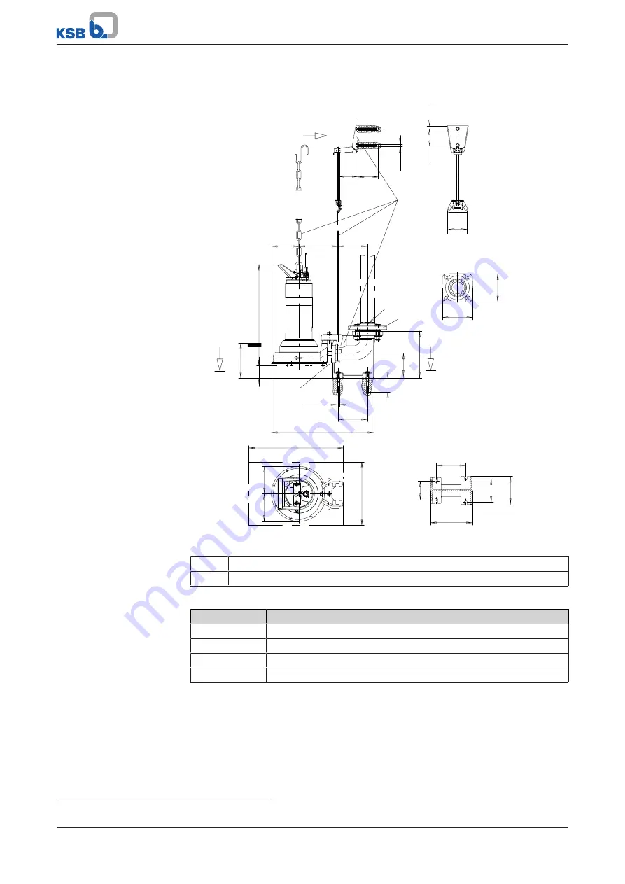 KSB Ama-Drainer 4 Series Скачать руководство пользователя страница 48