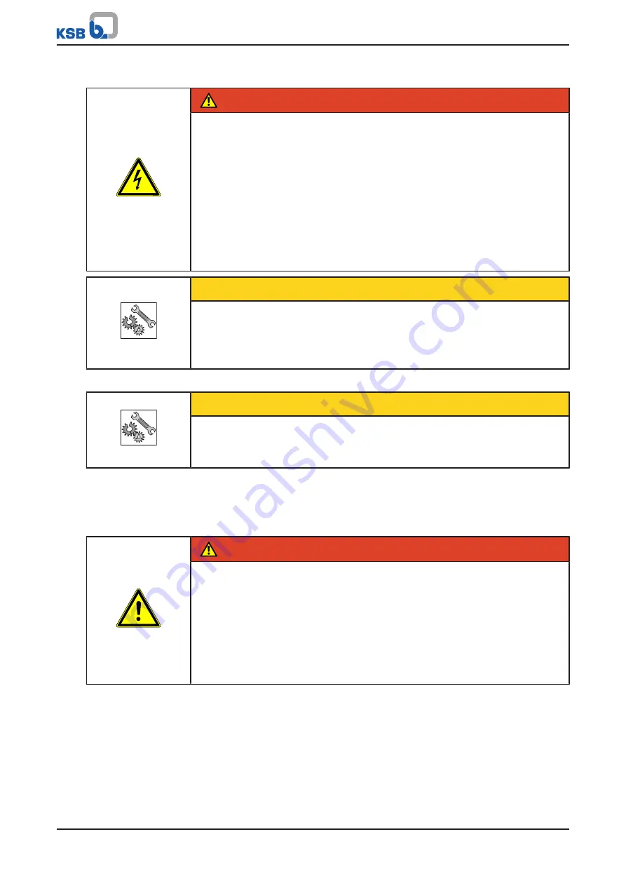 KSB Amacan S 1000-600 Installation & Operating Manual Download Page 45